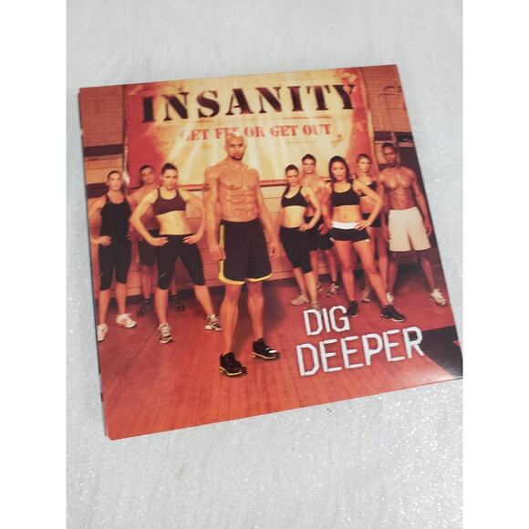 Beachbody Insanity 3 DVDs: Max Interval Sports Training, Insane Abs,‎ Upper Body - Picture 1 of 5